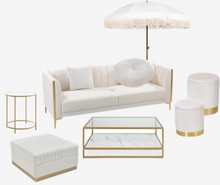 Lux lovers lounge set in white