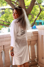 White Noir Boudoir Bride Robe