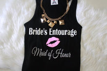Wedding Party Hot Lip Ribbed Tank Top - Arenlace Bridal Boutique 