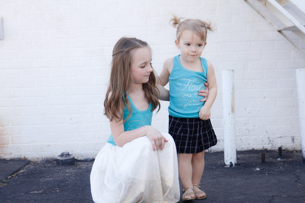 Flower girl outlet tank top