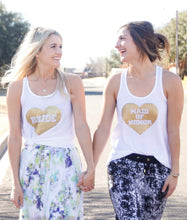 Heart Maid of honor Tank top 3
