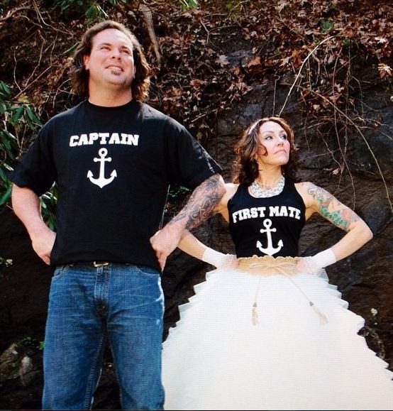 Mr and Mrs Nautical Shirts