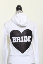 I DO Bride Hoodie Bride Back